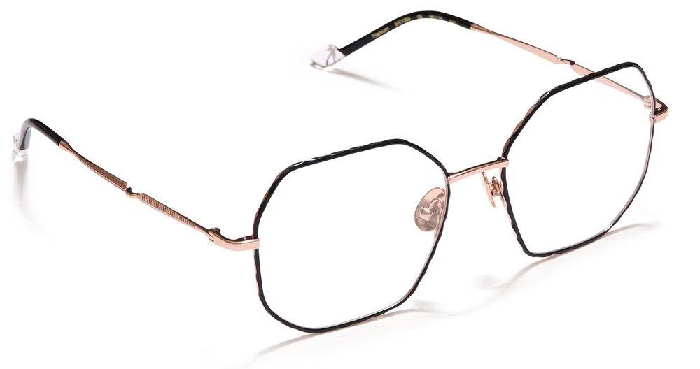 Sunday Somewhere SS1069 Eyeglasses - AGATE GOLD BURGUNDY - view 2